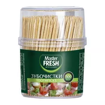 Деревянные зубочистки Master Fresh 263610
