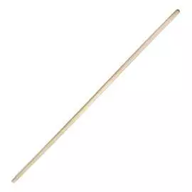 Деревянный черенок для щетки ЛЕТО с резьбой 25 мм; 120 см 4064