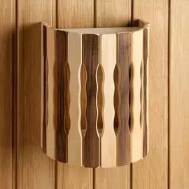 Деревянный полукруглый абажур Добропаровъ