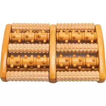 Деревянный роликовый массажер BRADEX