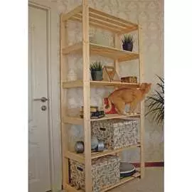 Деревянный стеллаж SAFORA