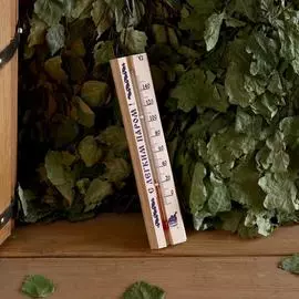 Деревянный термометр для бани и сауны СИМАЛЕНД