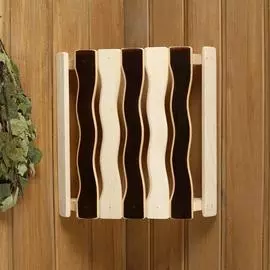 Деревянный угловой абажур Добропаровъ