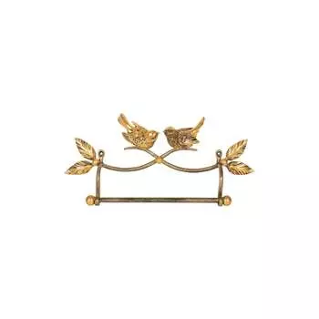 Держатель для бумажных полотенец BOGACHO Птичка Терра Ти Амо 75096/бронзовый