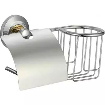 Держатель для туалетной бумаги и освежителя Savol