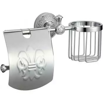 Держатель для туалетной бумаги и освежителя Savol 24314