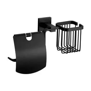 Держатель для туалетной бумаги и освежителя Savol