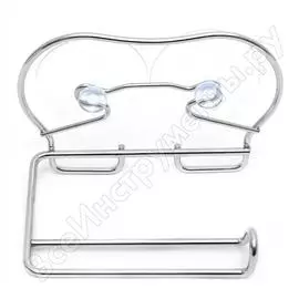 Держатель для туалетной бумаги на присосках verran apollo 240-08