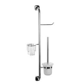 Держатель для туалетной бумаги, освежителя воздуха и ерша Аквадекор