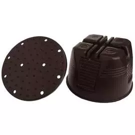 Держатель круглого проводника для плоской кровли EZETEK 91052