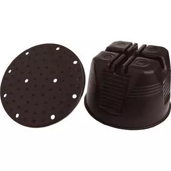 Держатель круглого проводника для плоской кровли EZETEK 91053