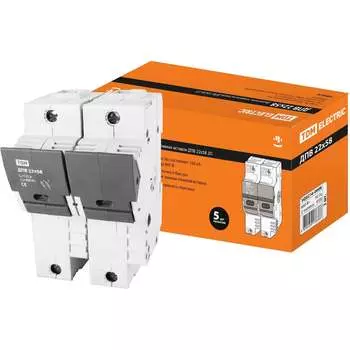 Держатель плавких вставок TDM ELECTRIC ДПВ 22х58 2П SQ0216-0008