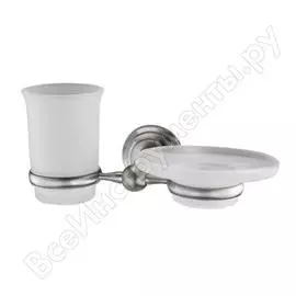 Держатель стакана и мыльницы WasserKraft Ammer K-7026