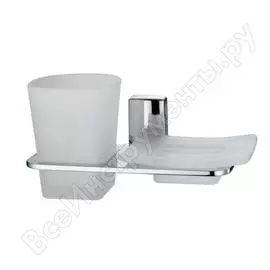 Держатель стакана и мыльницы WasserKraft Leine K-5026