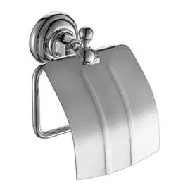 Держатель туалетной бумаги elghansa praktic с крышкой prk-300