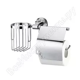 Держатель туалетной бумаги и освежителя WasserKraft Isen K-4059