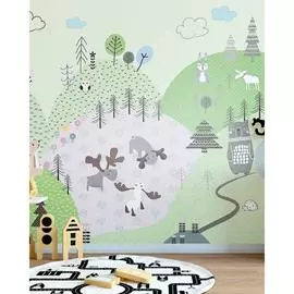 Детские фотообои Fotooboikin