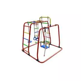Детский спортивный комплекс формула здоровья игрунок т плюс красный/радуга сг000004157