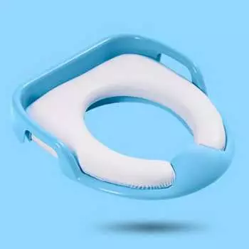 Детское сиденье-накладка для унитаза SanTrade ST SM-YB305/BL (голубое) 2426