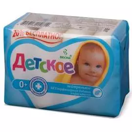 Детское туалетное мыло 300 г весна 4шт. х 75 г 6113 6067 600763