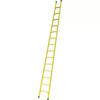 Диэлектрическая стеклопластиковая приставная лестница ООО "ЛУЧ" ЛСП-5,1-Ф55П