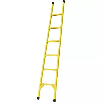 Диэлектрическая стеклопластиковая приставная лестница ООО "ЛУЧ" ЛСП-2,4-Ф40П