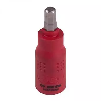 Диэлектрическая торцевая насадка KING TONY 2035VE06