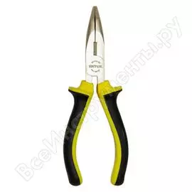 Диэлектрические изогнутые тонкогубцы SHTOK 08107