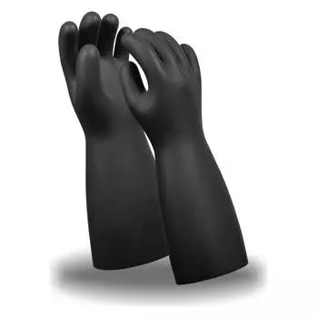 Диэлектрические перчатки Manipula Specialist класс 4 LINEPRO EG-944, AC 36000 В, RC, эластомер Пер 759/11