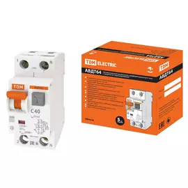 Дифавтомат TDM ELECTRIC АВДТ 64 C40, 30 мА SQ0205-0010