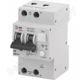 Автоматический выключатель дифференциального тока ЭРА