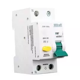 Дифференциальный автомат DEKraft АВДТ ДИФ-103 16206DEK