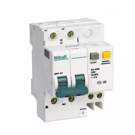 Дифференциальный автомат DEKraft ДИФ101-2Р-040А-100-C 15015DEK