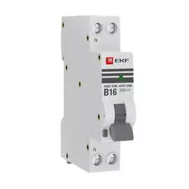 Дифференциальный автомат EKF PROxima АВДТ-63М DA63M-16B-30
