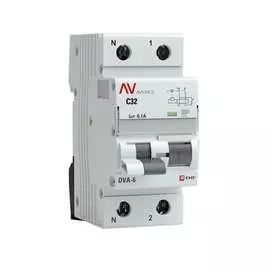 Дифференциальный автомат EKF DVA-6 AVERES rcbo6-1pn-32C-100-ac-av