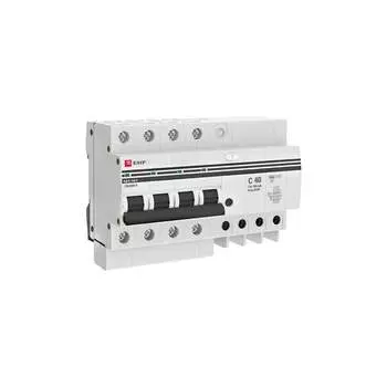 Дифференциальный автомат EKF АД-4 PROxima DA4-6-40-300-pro