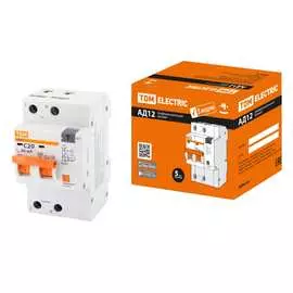 Дифференциальный автомат TDM ELECTRIC АД12 SQ0204-0108