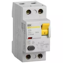 Дифференциальный выключатель IEK ВД1-63 MDV11-2-032-030