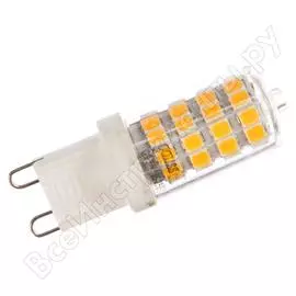 Диммируемая лампа led g9 ac185-265v 3w 2700k gauss 107309103