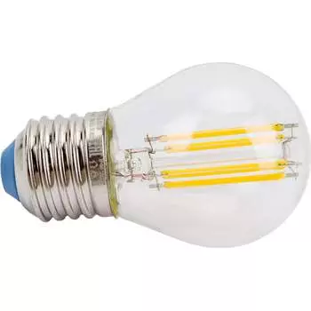 Диммируемая светодиодная лампа Uniel LED-G45-5W/WW/E27/CL/DIM GLA01TR UL-00002868