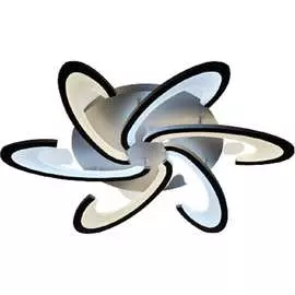 Диммируемая светодиодная люстра RITTER CHL-52019/108W 52019 1