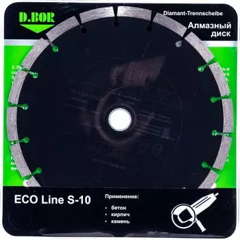 Алмазный диск D.BOR ECO Line S-10 E-S-10-0230-022