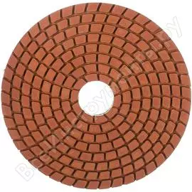 Шлифовальный алмазный диск черепашка для работы с подачей воды MESSER 100D-MESH 400