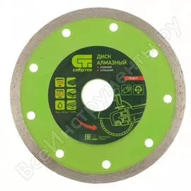 Отрезной сплошной алмазный диск СИБРТЕХ 731617