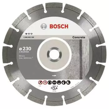 Диск алмазный по бетону (230х22.2 мм) 10 шт. bosch 2608603243