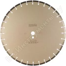 Сегментный алмазный диск по бетону MESSER 450D-3.6T-10W-31S-25.4 Д.О. 01-13-450