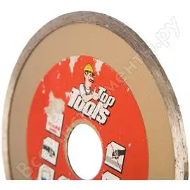 Диск алмазный сегментный и сплошной (2 шт; 115x22.2 мм) top tools 61h375