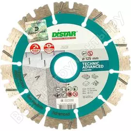 Сегментный алмазный диск по армированному бетону DiStar