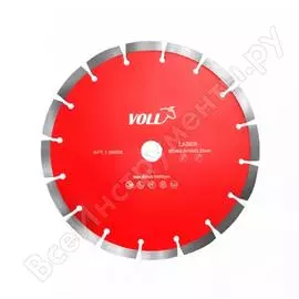 Диск алмазный сегментный премиум (230x2.6x10x22.23 мм) voll 1.95008