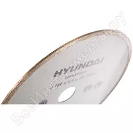 Диск алмазный сплошной (180х22.2 мм) hyundai 206109